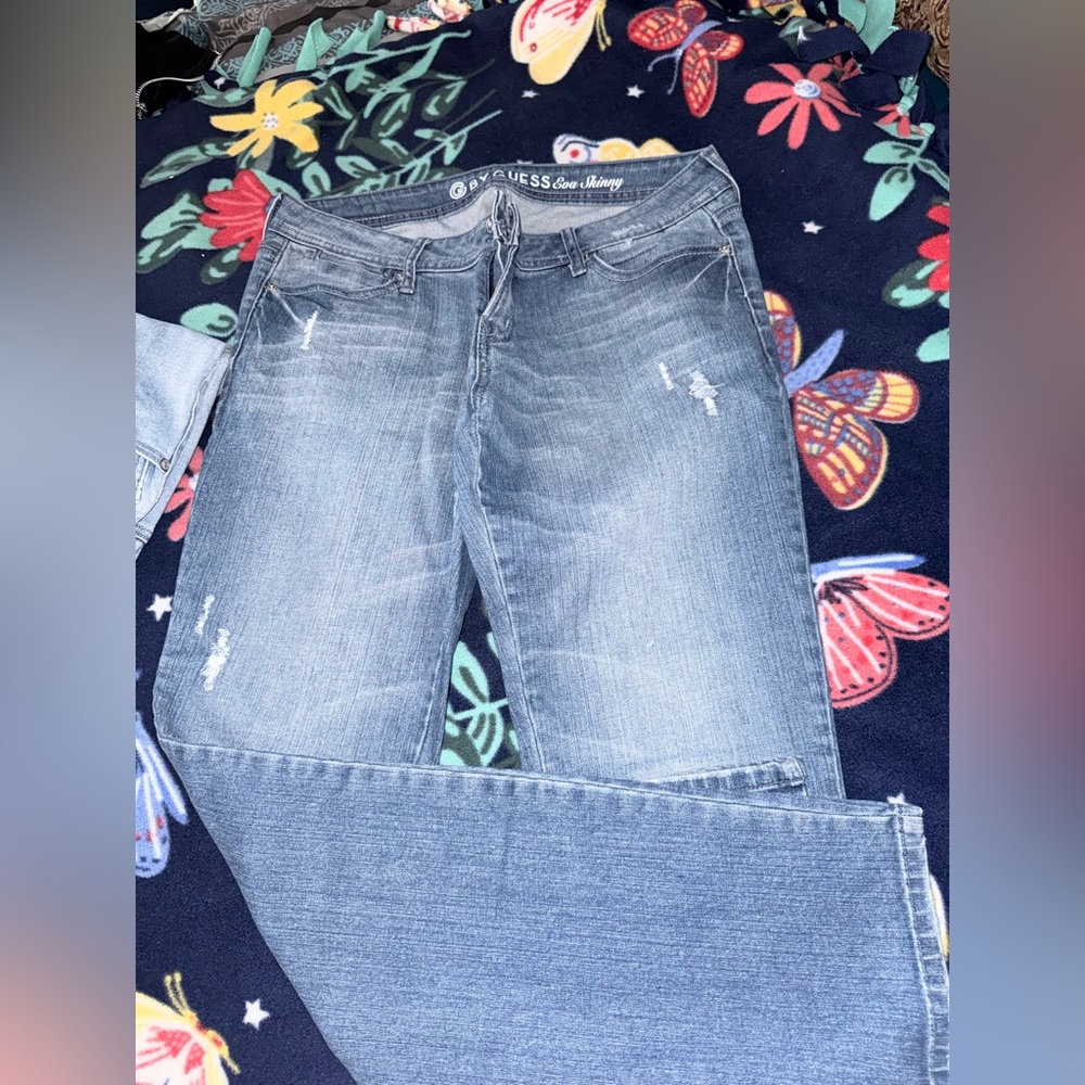 Guess Blue Skinny Jeans